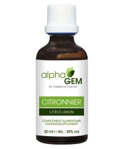 Citronnier (Citrus limon) Bourgeon BIO, 50 ml